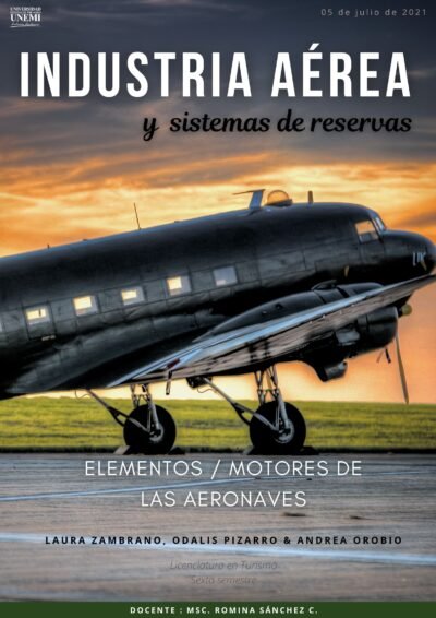 Elementos/motores de las aeronaves